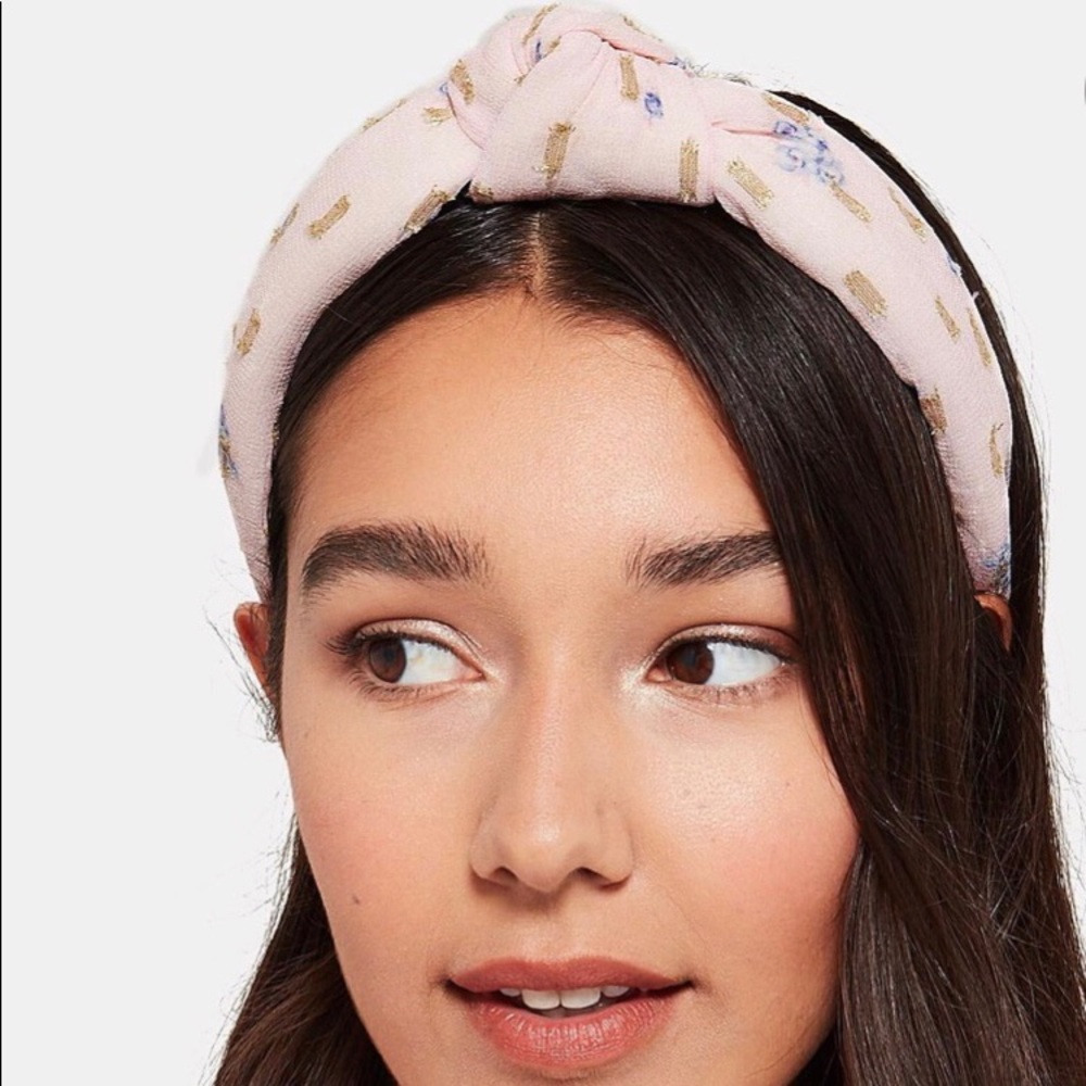 Lele Sadoughi x LoveShackFancy silk headband